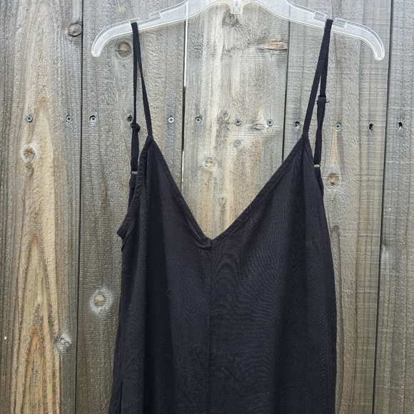 Lulus Heatwave Black Wide-Leg Swim Cover-Up Jumpsuit Size Small - Picture 6 of 10